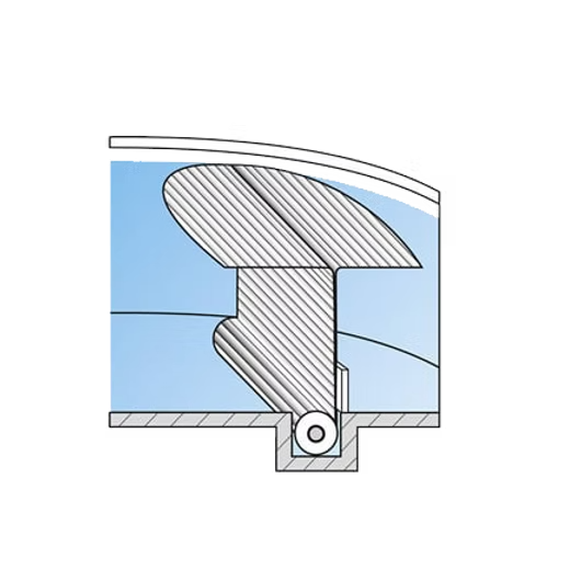 Butterfly deck with automatic valve